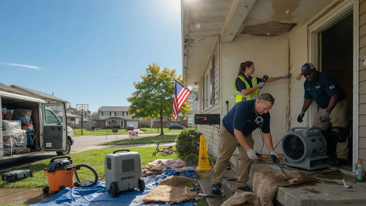 Water Damage Restoration in Simpsonville, KY near me